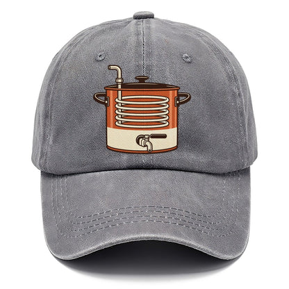 Kettle And Coil Drawing Homebrewing Classic Cap – Urban Haze