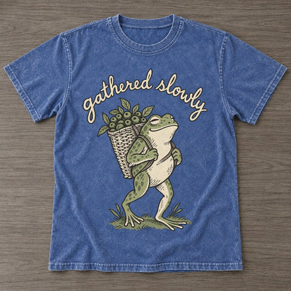 Washed Blue — front view