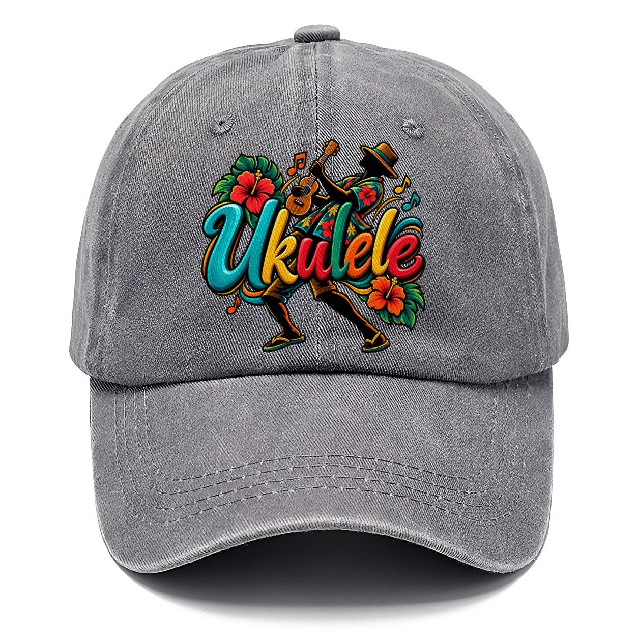 Ukulele Wordmark Music Instruments Classic Cap – Urban Haze