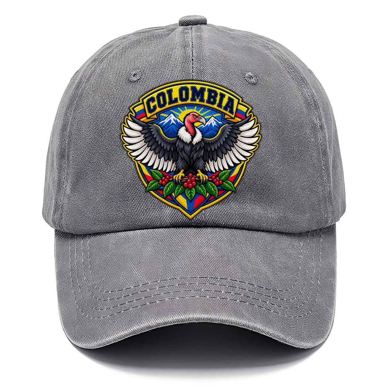 Colombia Retro Badge Country Logos Classic Cap – Urban Haze