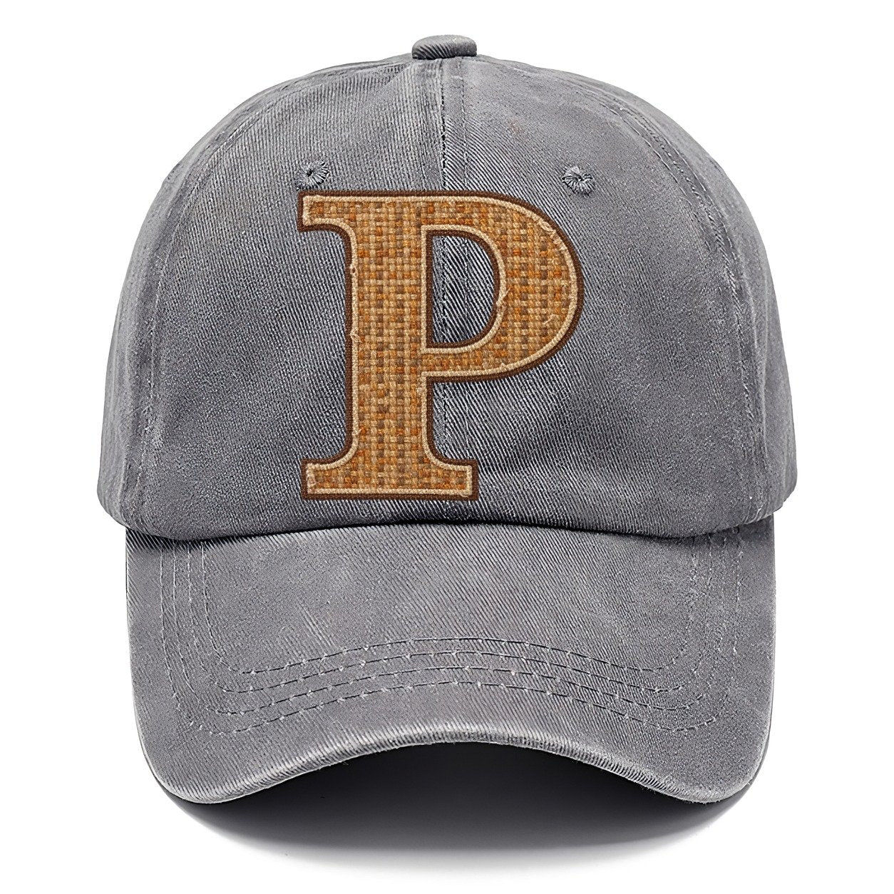 Woven Tweed P Monogram Classic Cap – Urban Haze