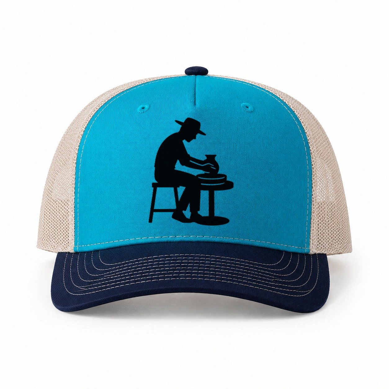 Teal-Navy — front view