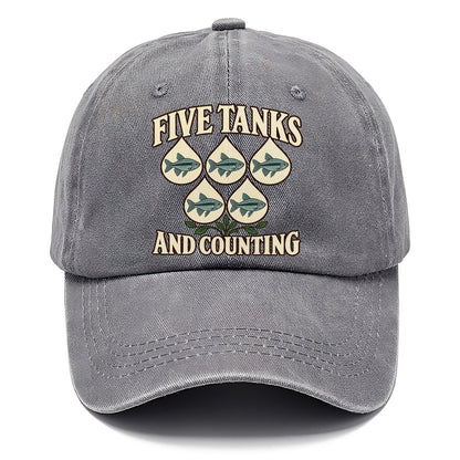 Five Tanks And Counting Aquarium Keeping Classic Cap – Urban Haze
