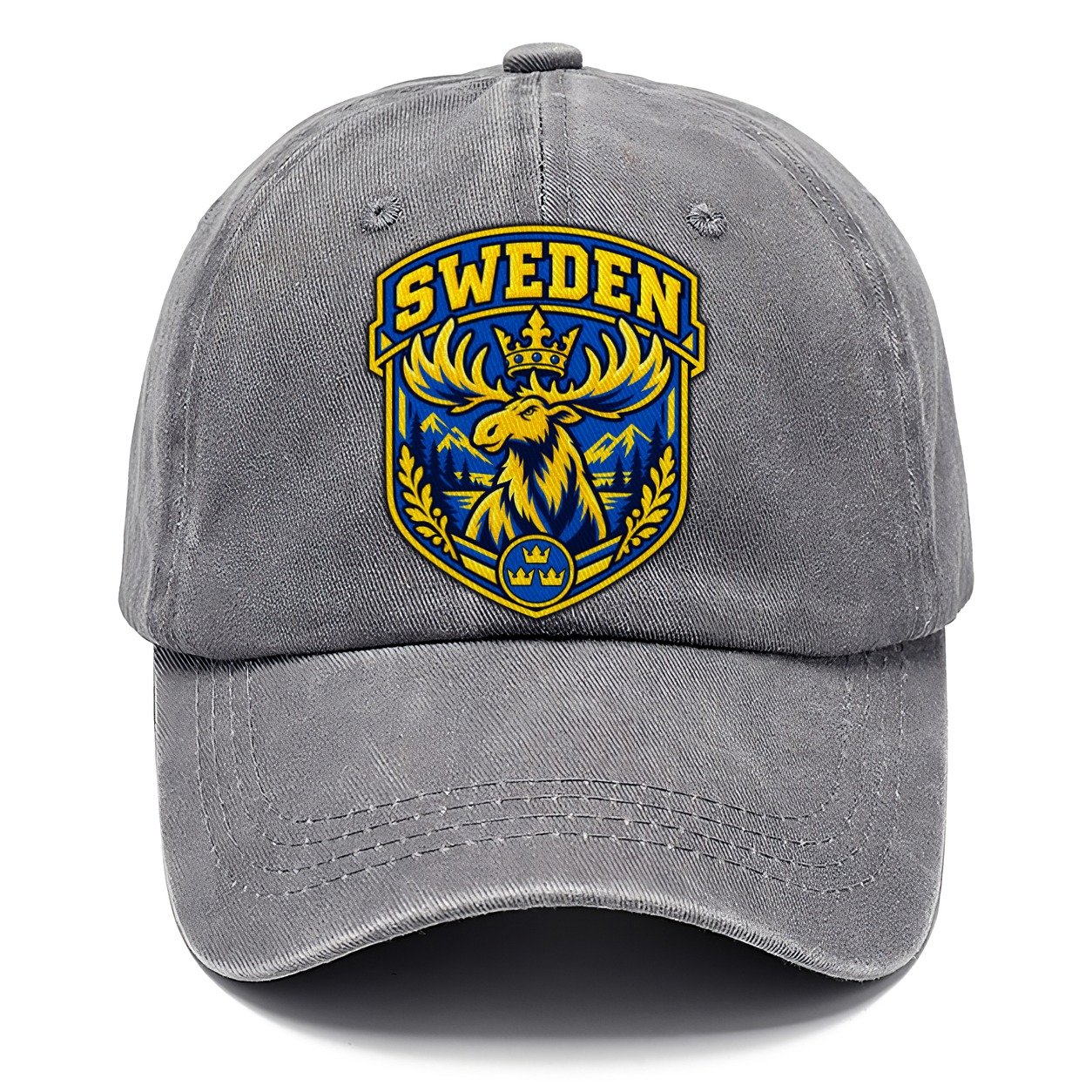 Sweden Retro Badge Country Logos Classic Cap – Urban Haze