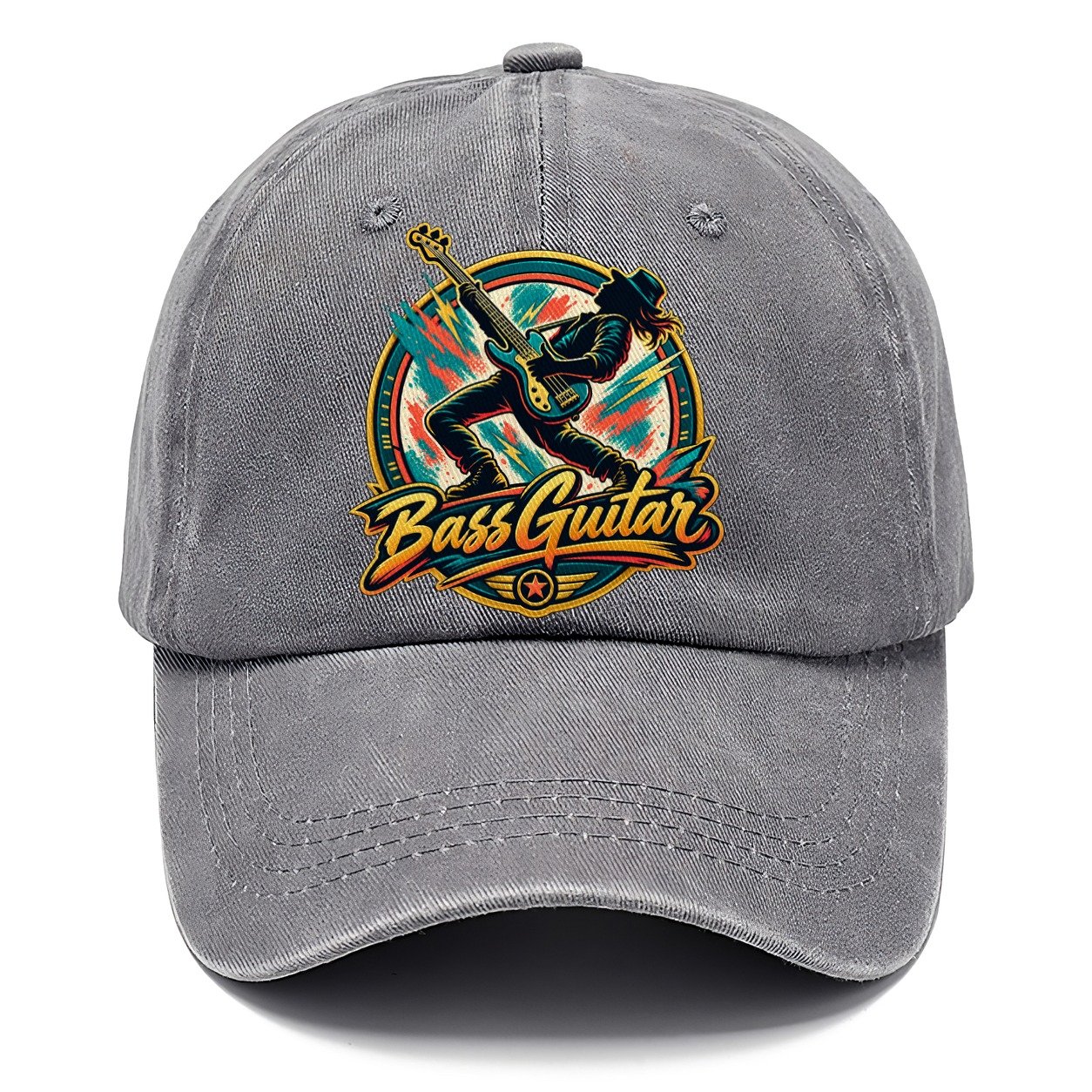 Bass Guitar Crest Music Instruments Classic Cap – Urban Haze