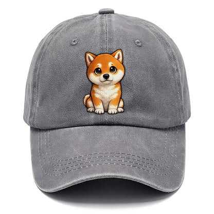 Shiba Inu Sitting Sweetheart Classic Cap – Urban Haze