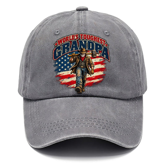 World S Toughest Grandpa Old Man Strong Classic Cap – Urban Haze