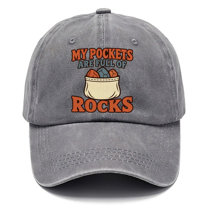 Overfilled Rock Pockets Rocks And Minerals Classic Cap – Urban Haze