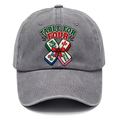 Table For Four Mahjong Game Night Classic Cap – Urban Haze