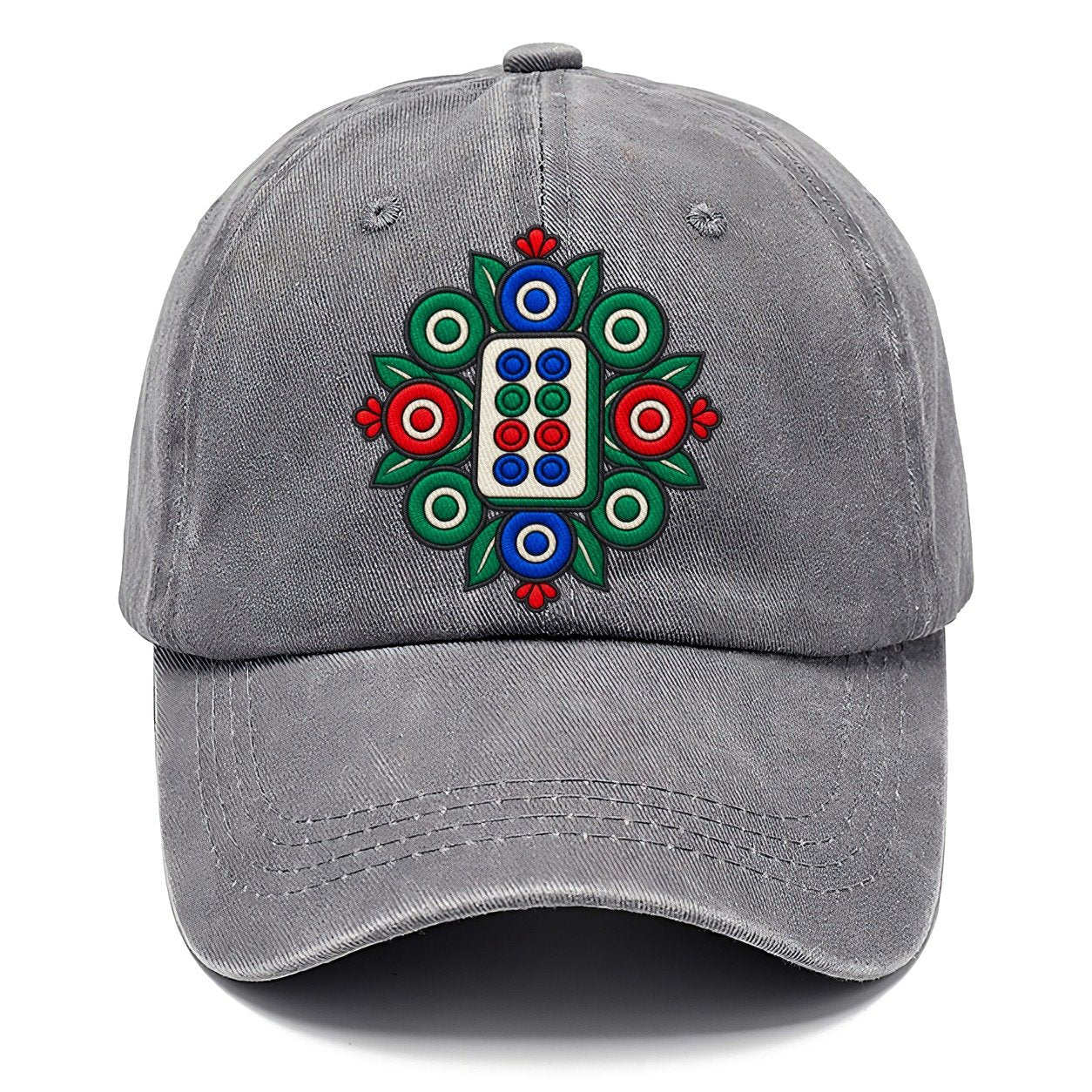 Eight Dot Bloom Mahjong Game Night Classic Cap – Urban Haze