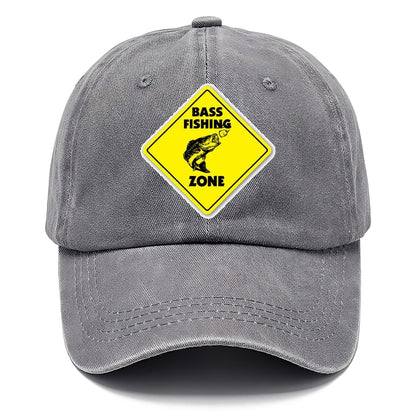 Bass Fishing Zone Classic Cap – Urban Haze