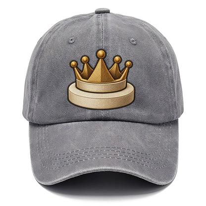 Crown Token On A Round Base Board Games Classic Cap – Urban Haze