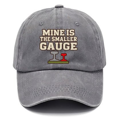 Mine Is The Smaller Gauge Model Railways Classic Cap – Urban Haze