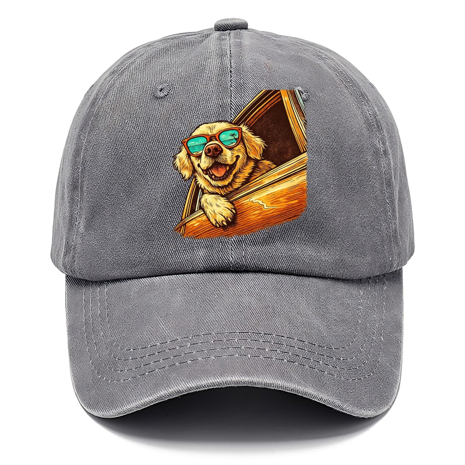 Golden Retriever Shades Road Trip Classic Cap – Urban Haze