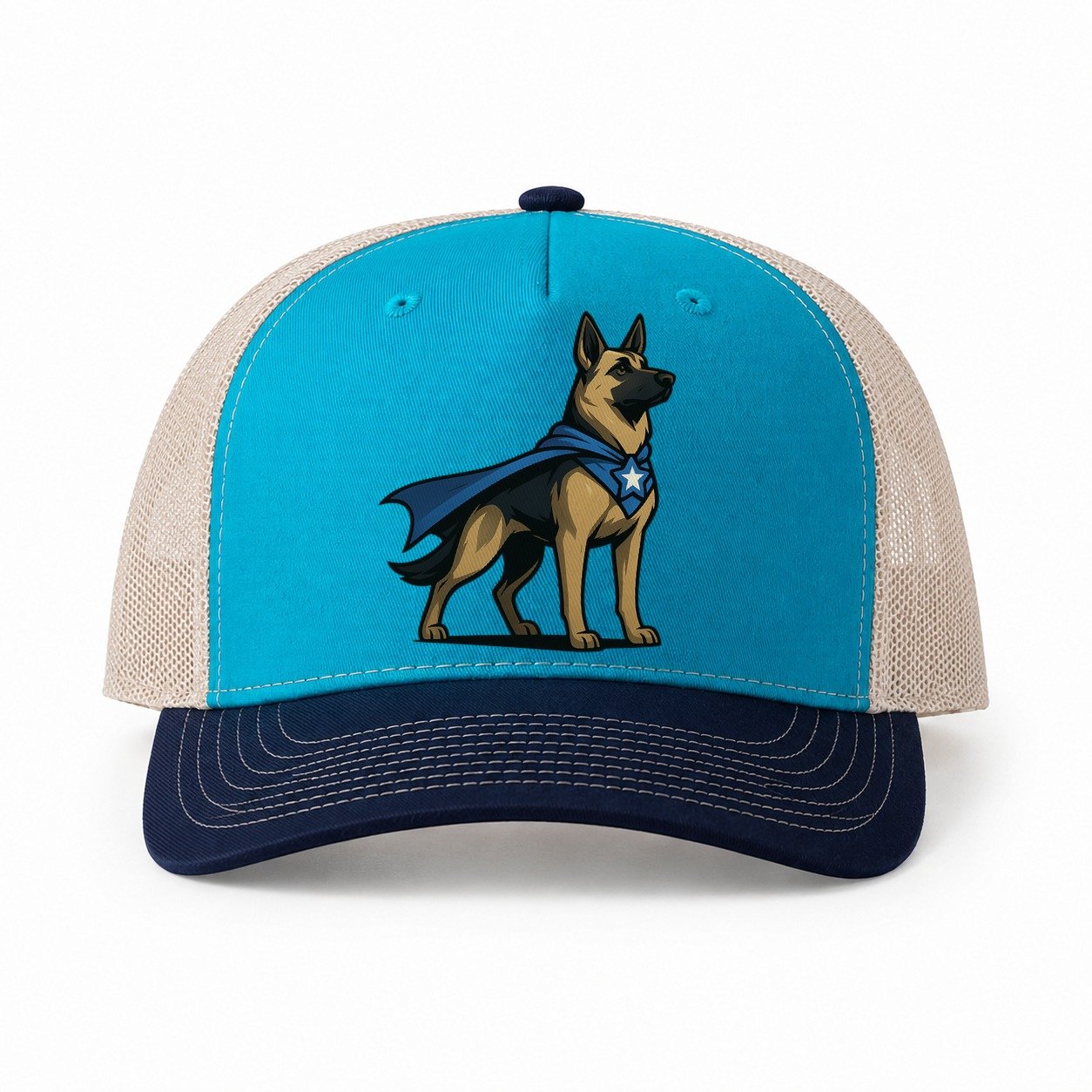 Teal-Navy — front view
