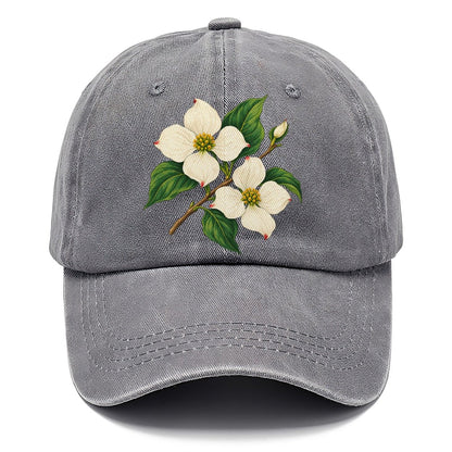 British Columbia Pacific Dogwood Bloom Canada Cultural Icons Classic Cap – Urban Haze