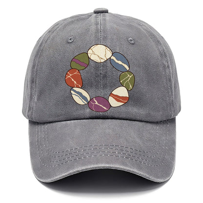 Tumbled Stone Colour Wheel Rocks And Minerals Classic Cap – Urban Haze