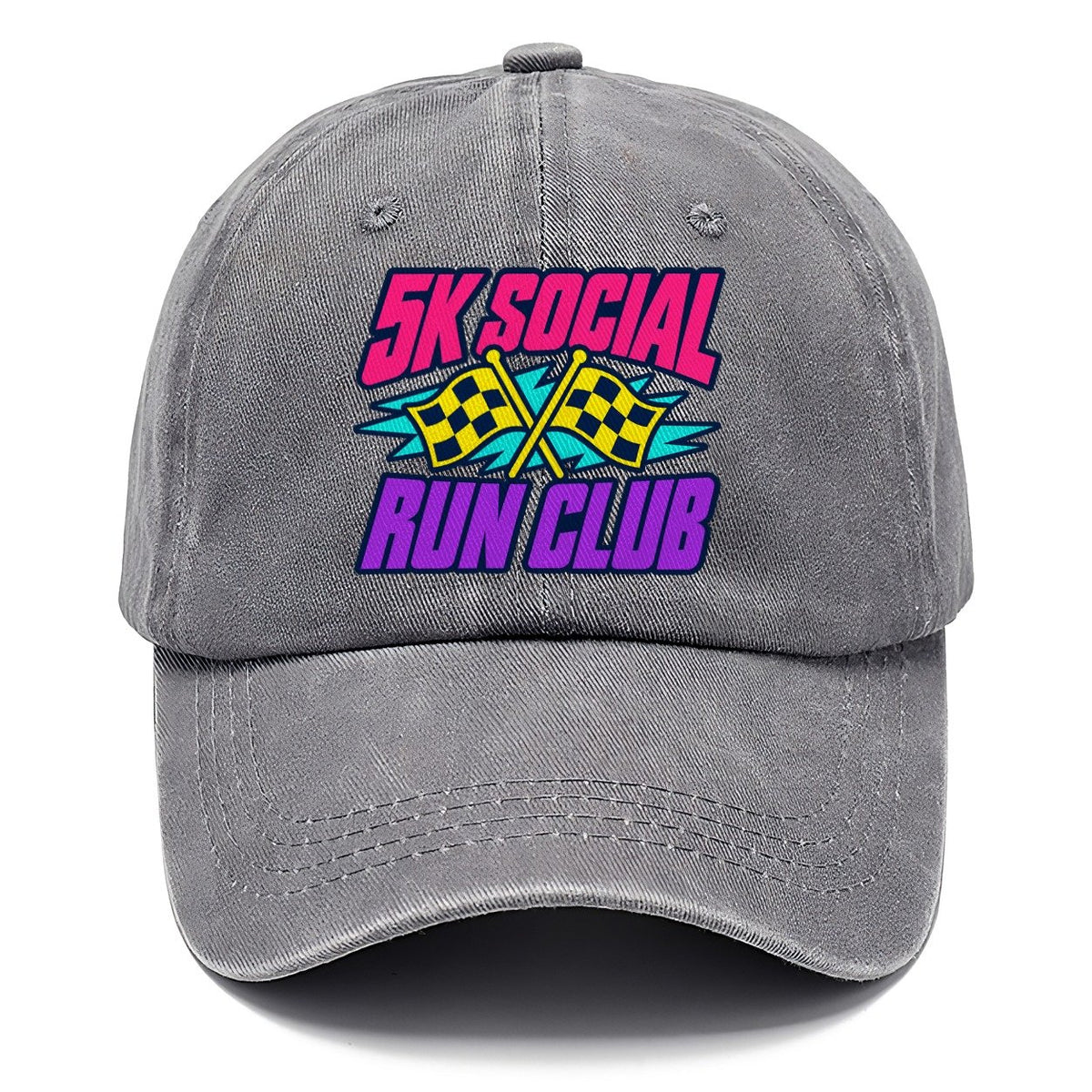 5K Social Run Club 90S Running Clubs Classic Cap – Urban Haze
