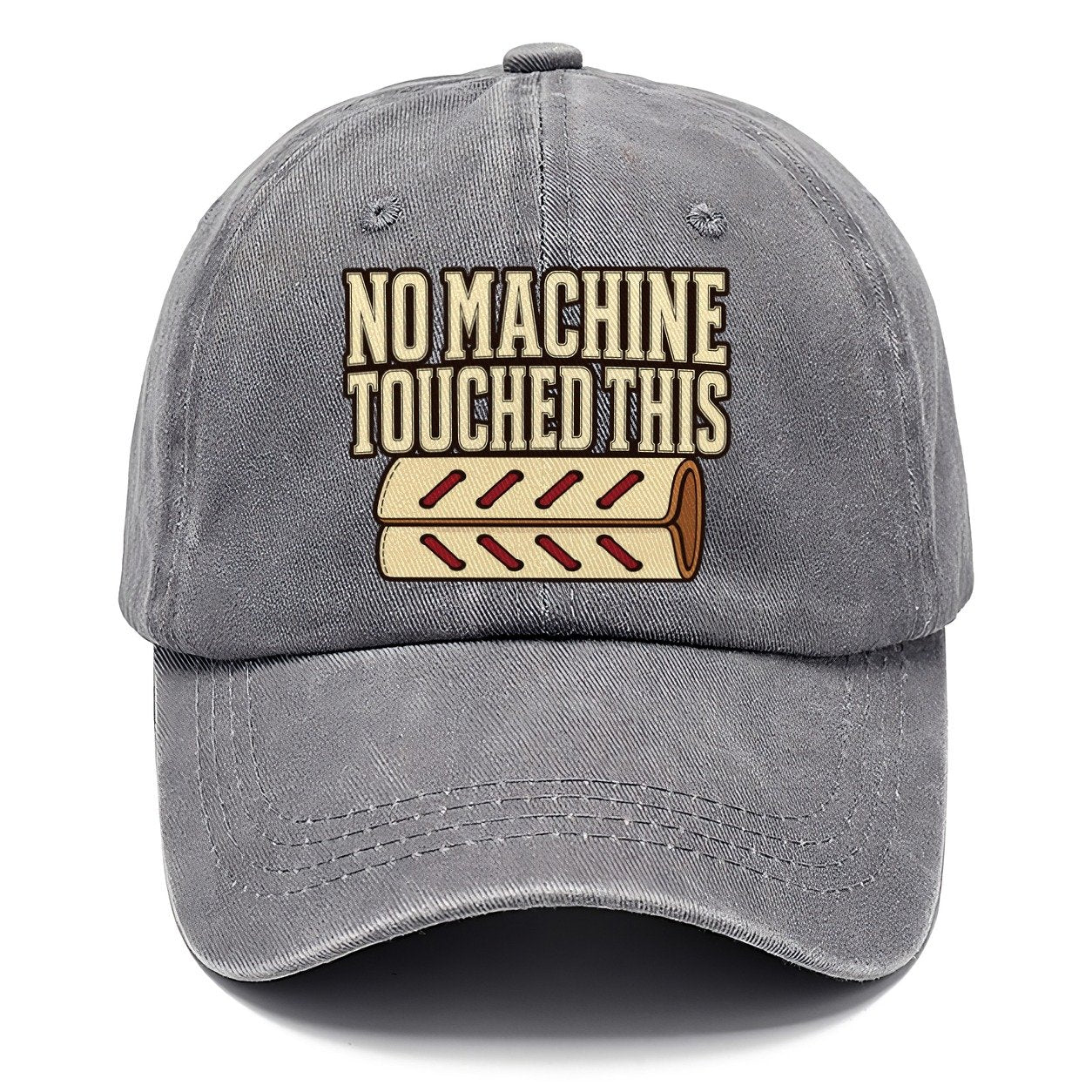 No Machine Touched This Leathercraft Classic Cap – Urban Haze