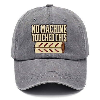 No Machine Touched This Leathercraft Classic Cap – Urban Haze