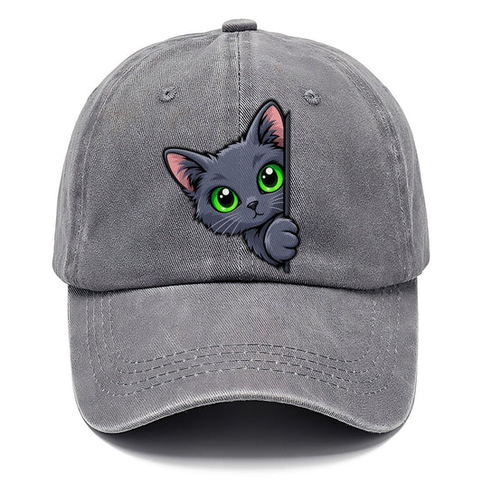 Russian Blue Side Peek Peeking Cats Classic Cap – Urban Haze