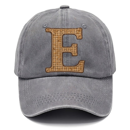 Woven Tweed E Monogram Classic Cap – Urban Haze