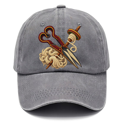 Welsh Wool Shears Spindle And Fleece Uk Culture Heritage Classic Cap – Urban Haze