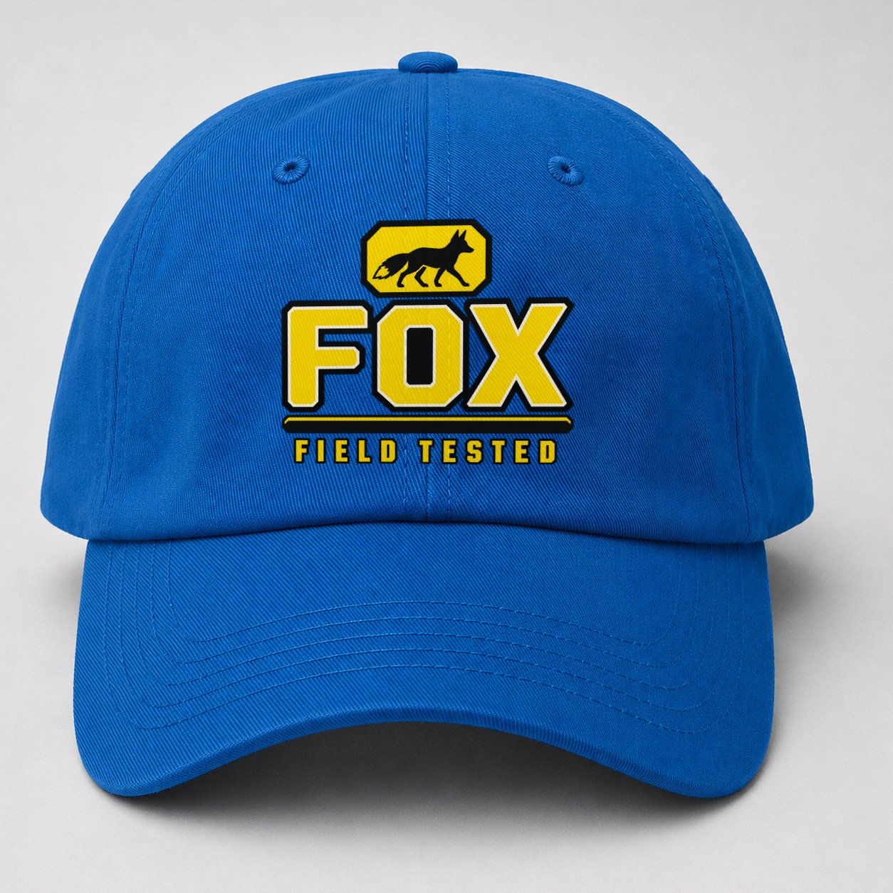 Fox Field Tested Heavy Duty Baseball Cap – Blue