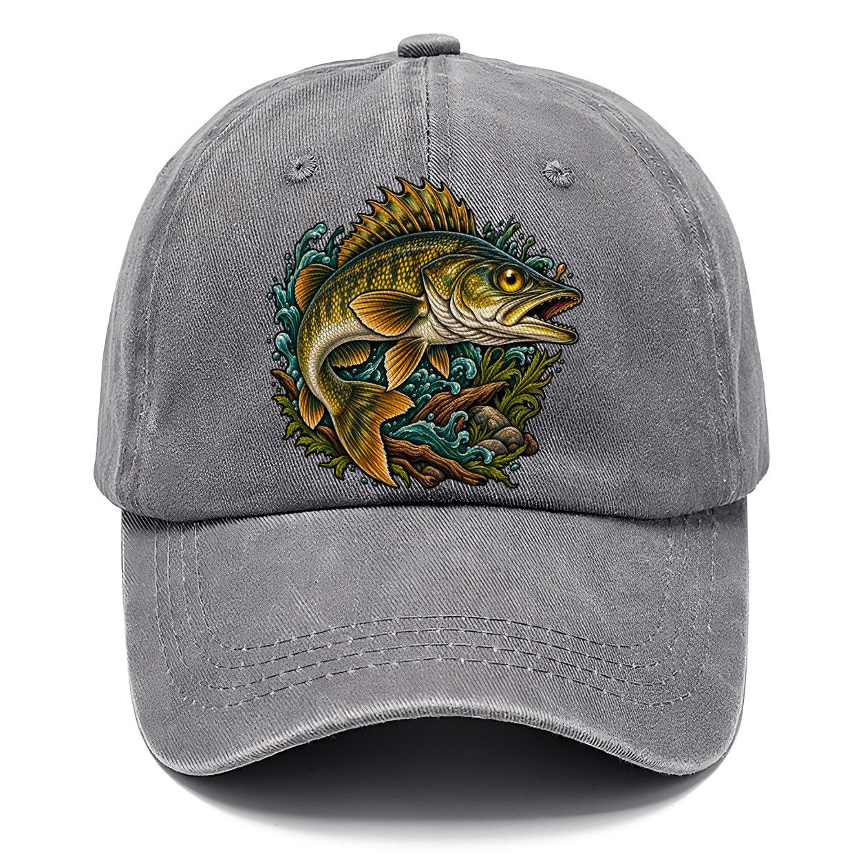 Walleye Golden Eye Fishing Club Classic Cap – Urban Haze