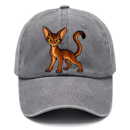 Abyssinian Alert Peeking Cats Classic Cap – Urban Haze