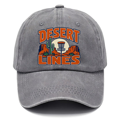 Desert Lines Disc Golf Classic Cap – Urban Haze