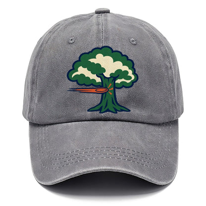 Tree Impact Diagram Disc Golf Classic Cap – Urban Haze