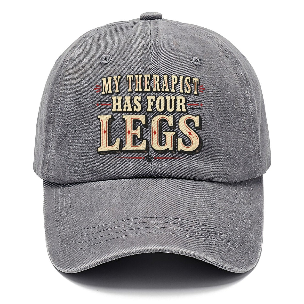 My Therapist Has Four Legs American Wit Classic Cap – Urban Haze