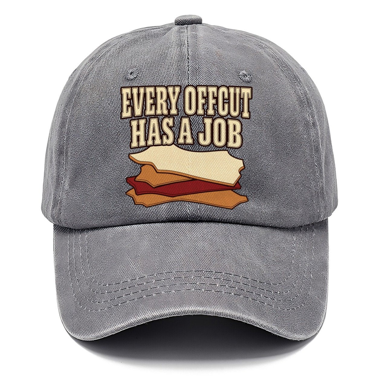 Every Offcut Has A Job Leathercraft Classic Cap – Urban Haze