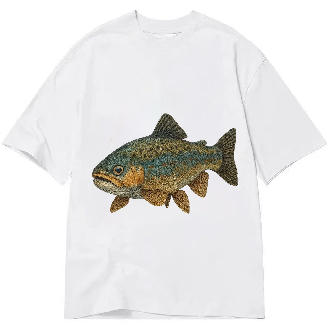 Trout Tales Headwear Classic T-shirt – White