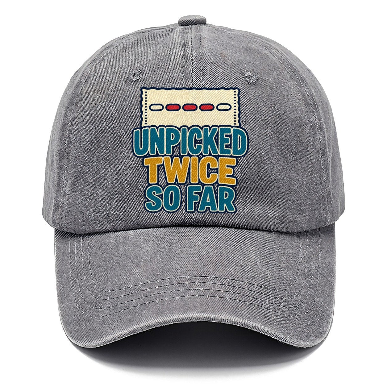 Unpicked Twice So Far And Needlework Classic Cap – Urban Haze