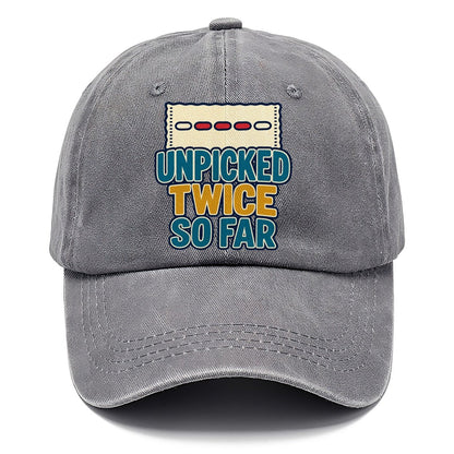 Unpicked Twice So Far And Needlework Classic Cap – Urban Haze
