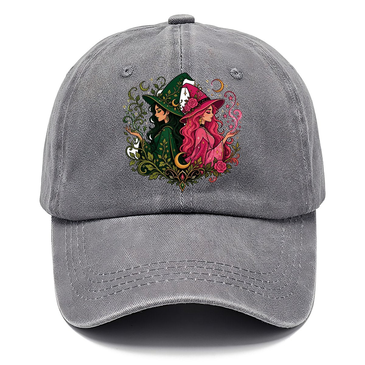 Dual Witch Botanical Moon Classic Cap – Urban Haze