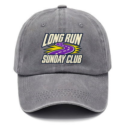 Long Run Sunday Club 90S Running Clubs Classic Cap – Urban Haze