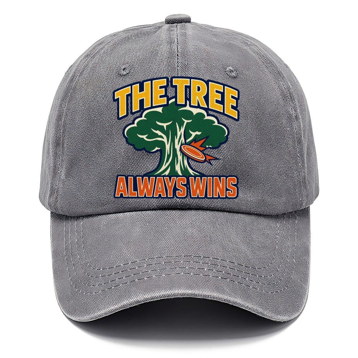 The Tree Always Wins Disc Golf Classic Cap – Urban Haze