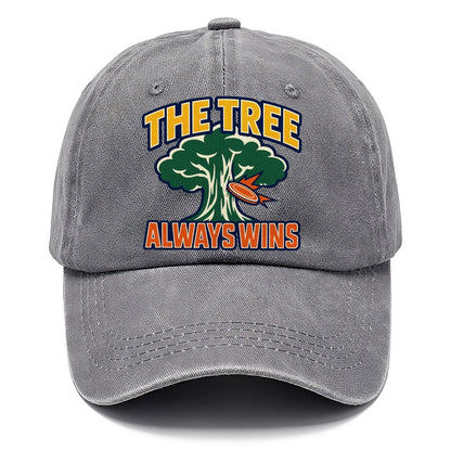 The Tree Always Wins Disc Golf Classic Cap – Urban Haze