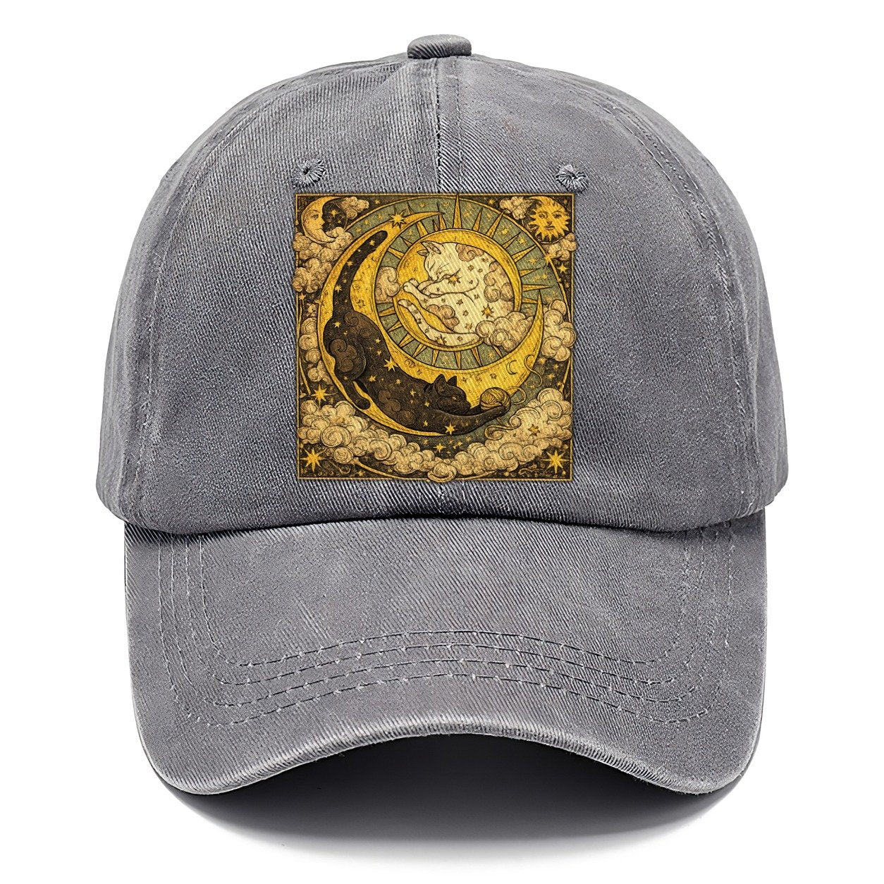 Moonlit Black Cat Classic Cap – Urban Haze
