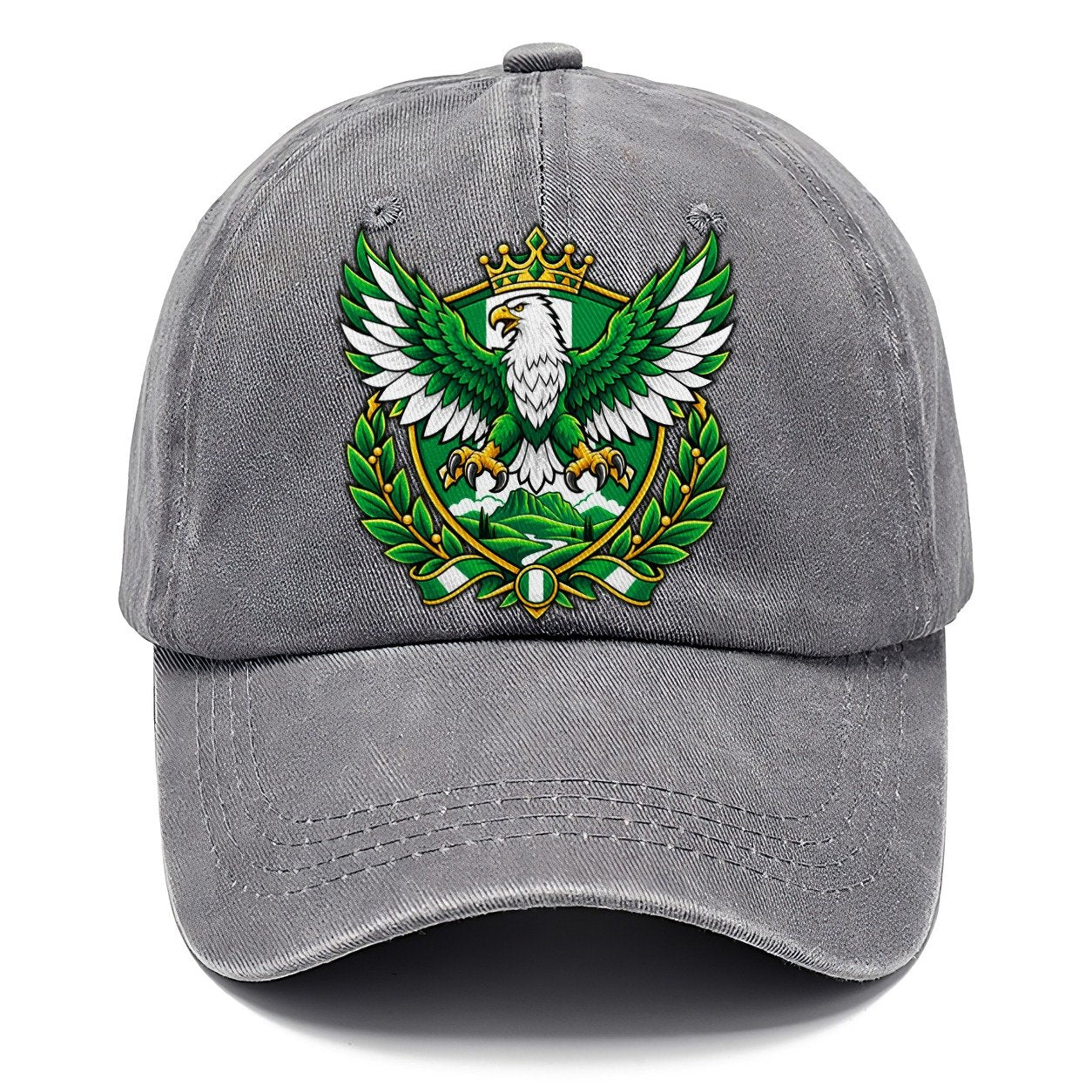 Nigeria Heraldic Crest Country Logos Classic Cap – Urban Haze