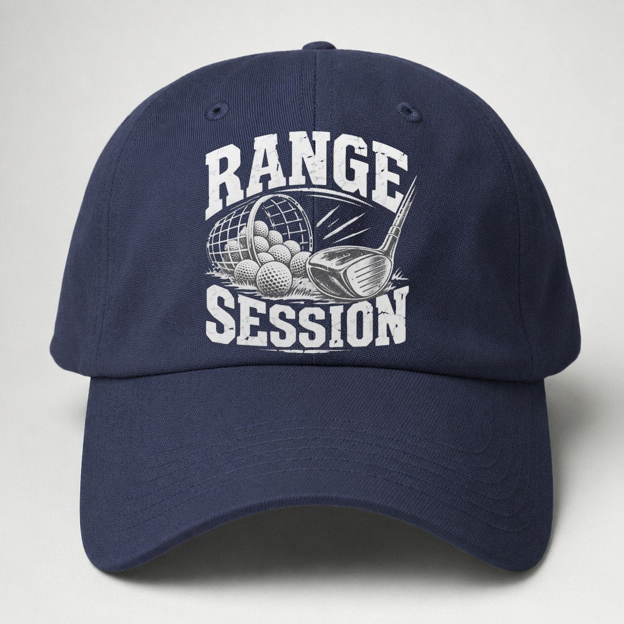 Range Session Golf Life Baseball Cap – Twilight Navy