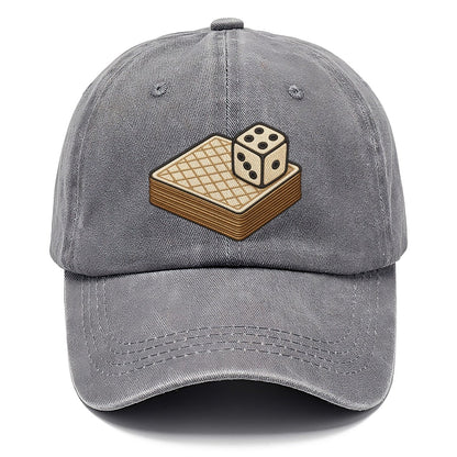 Face Down Card Deck With A Die On Top Board Games Classic Cap – Urban Haze