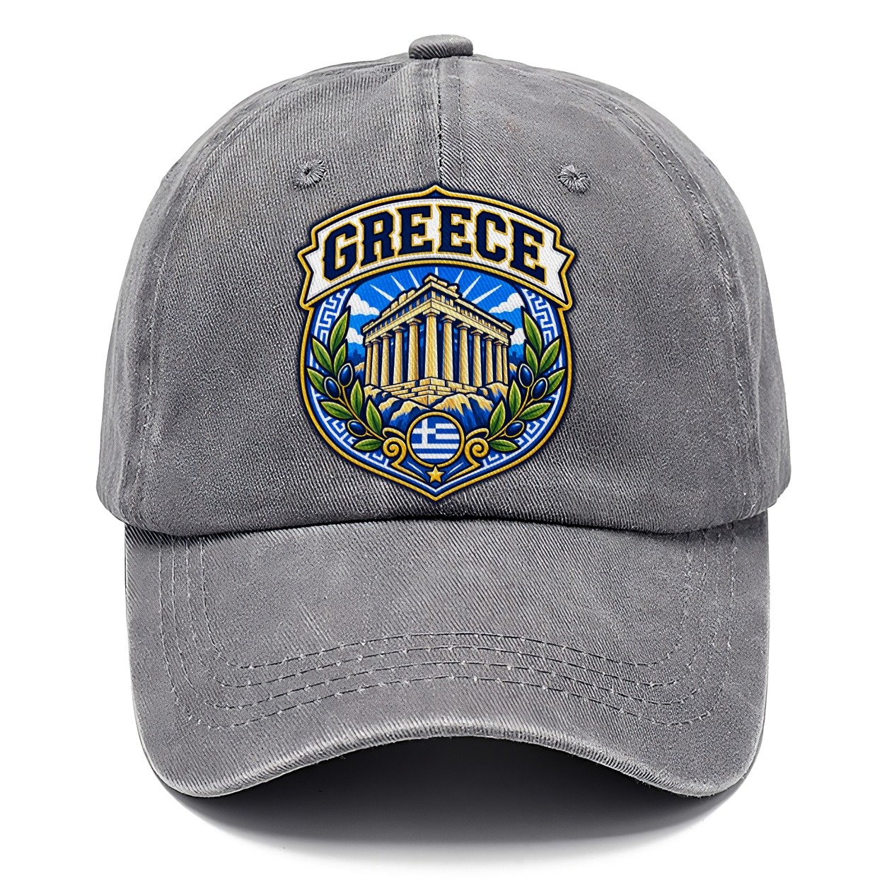 Greece Retro Badge Country Logos Classic Cap – Urban Haze