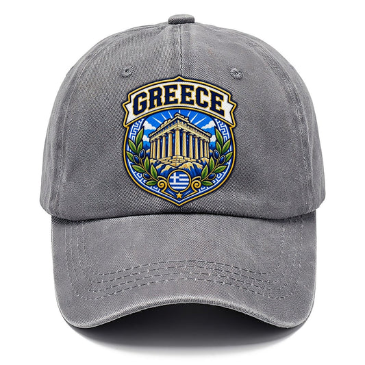 Greece Retro Badge Country Logos Classic Cap – Urban Haze