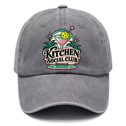 Kitchen Social Club Pickleball Life Classic Cap – Urban Haze