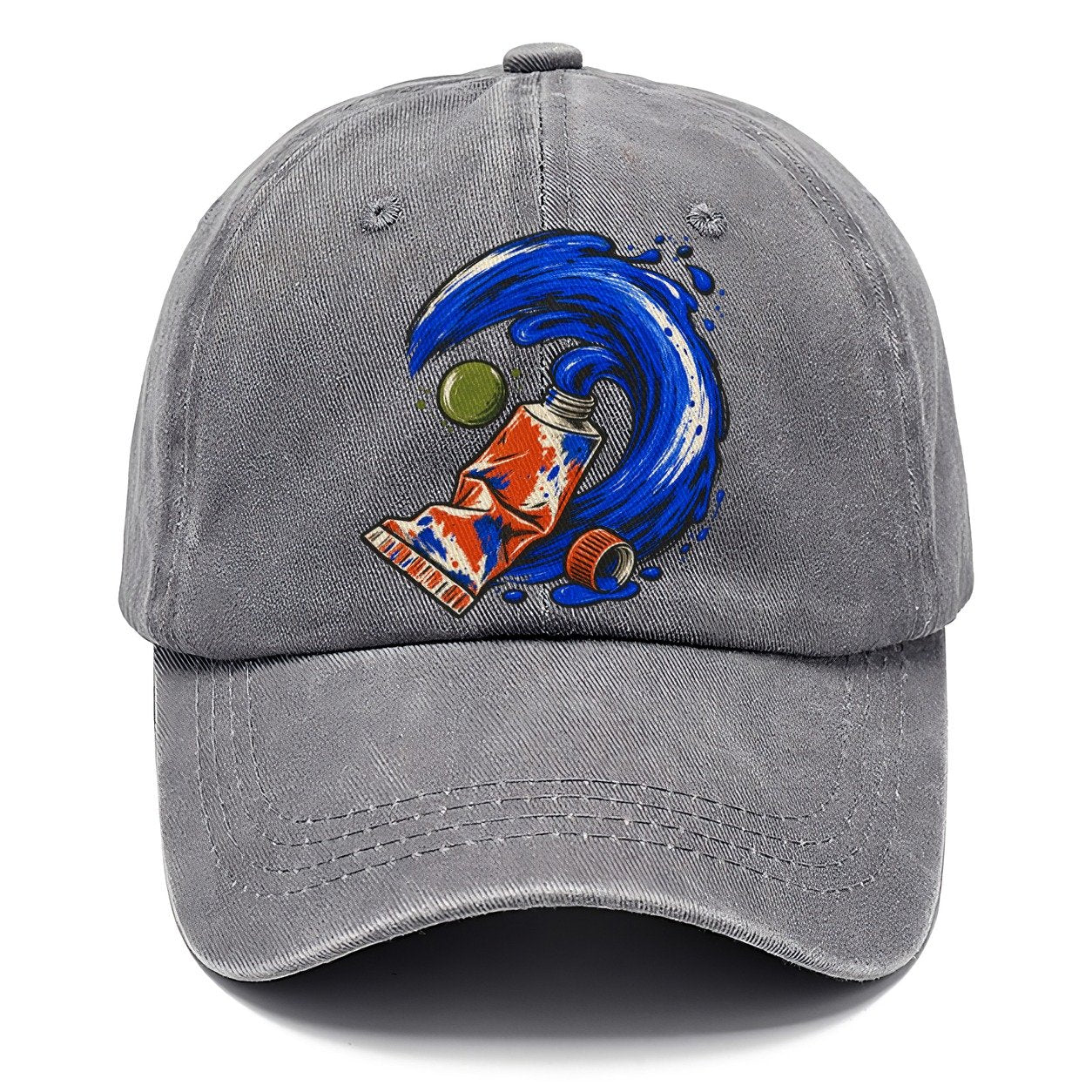 Cobalt Brush Wave Clay Color Makers Classic Cap – Urban Haze