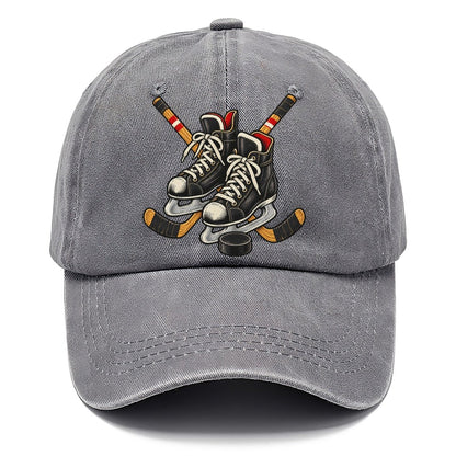 Backyard Hockey Skates Sticks And Puck Canada Cultural Icons Classic Cap – Urban Haze